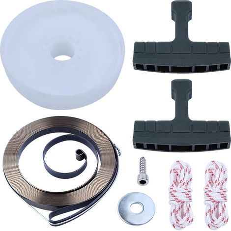 Starter Pulley Spring Tuneup Kit, For Husqvarna 372Xp 385Xp 372 385 390 371K 375K Chainsaw, 503787201, 503 78 72-01, 503859601, 503 85 96-01 (1/5)