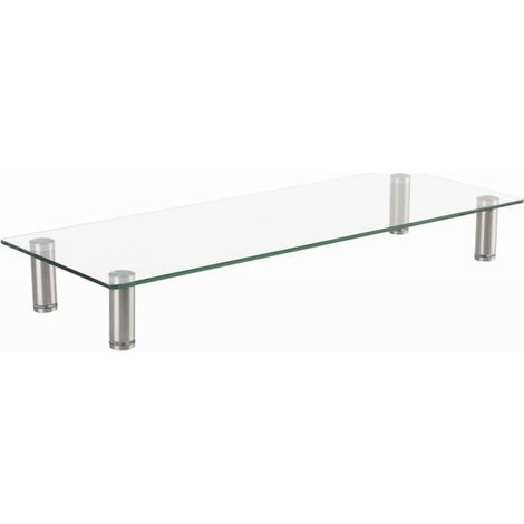 Gembird MS-TABLE-GM-01 Soporte de monitor de vidrio, mediano (1/5)