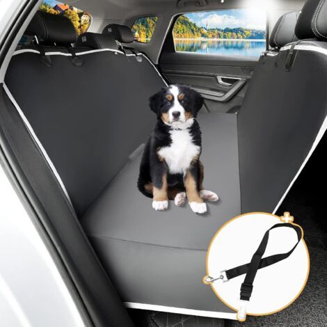 Housse Voiture Chien avec Protection Latérale, Imperméable Anti-Rayures Protection Siège Voiture pour Chien avec Ceinture pour Voiture/Van/SUV/Wagon, 147x137 cm (1/5)