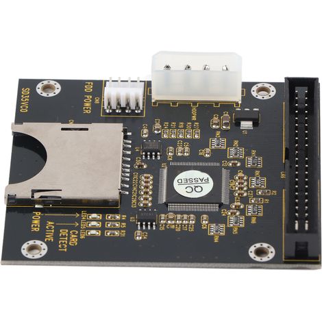 3,5-Zoll-SD-zu-IDE-Adapter für SD/SDHC/SDXC/MMC-Speicherkarten auf 40-poligen IDE-Stecker (1/5)