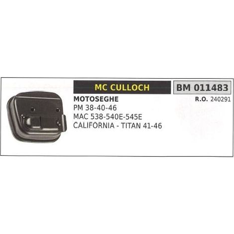Schalldämpfer MC CULLOCH Freischneider PM 38 40 46 011483
