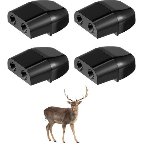 Sifflet Ultrason Anti Gibier - Répulsif Pour Animaux De Route - Compatible Voiture Camion Moto - 4 Pièces (1/5)