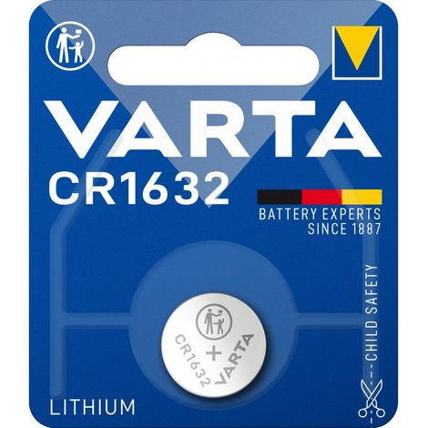 Varta Pile Lithium CR1632, 3 V, blister de 1 pièce (06632 101 401) (1/2)