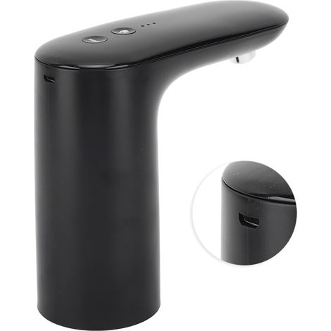 Tragbare, kabellose elektrische Wasserpumpe, automatischer Wasserspender für Zuhause und Camping (schwarz) (1/4)