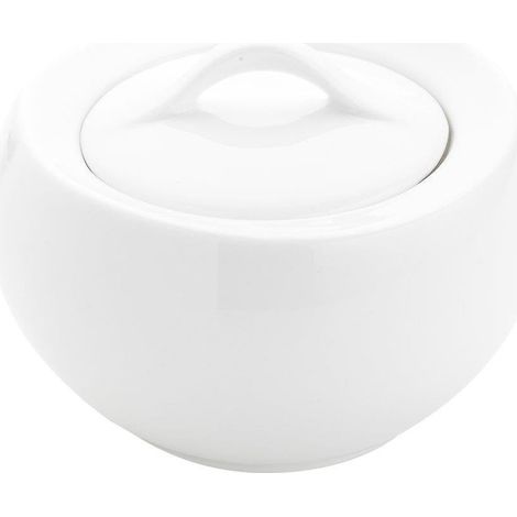 Sucrier en porcelaine Florina Moss (1/4)