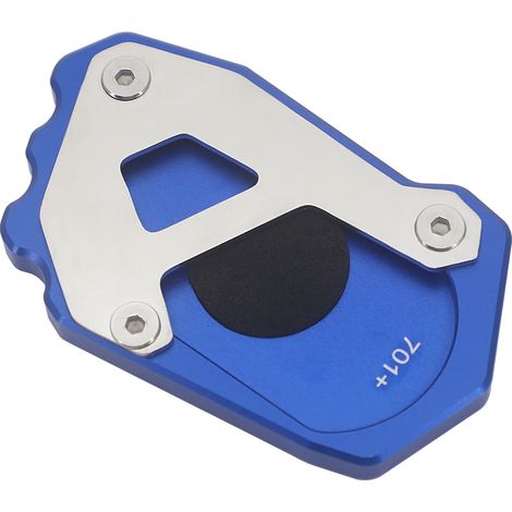 (Bleu) Compatible avec BMW R 1200 1250 GS ADV LC Accessoires moto à suspension basse Béquille latérale Extension de béquille arrière Plaque de support maxpower (1/3)