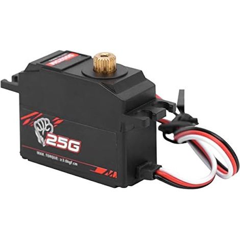 Servo Numérique avec Engrenage Métallique, Moteur sans Noyau 25 G (1/5)