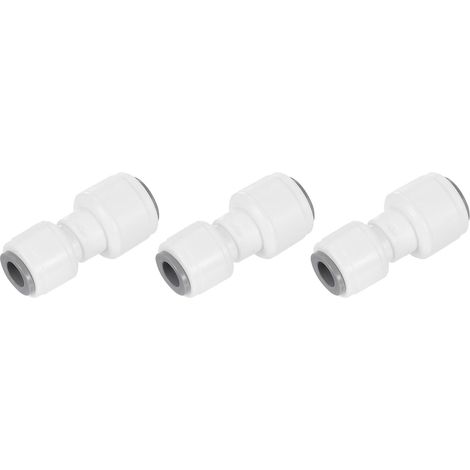 Push Fittings 1/4" x 5/16" White 3Pcs (1/5)