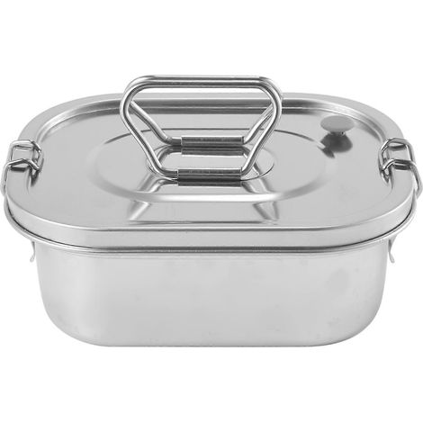 Lunchbox aus Edelstahl, Bento-Box aus Metall für Kinder (1/5)