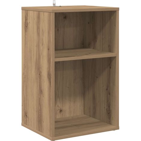 Mobile porta vinili Rovere Artigianale 38 x 33 x 61 cm vidaXL (1/5)