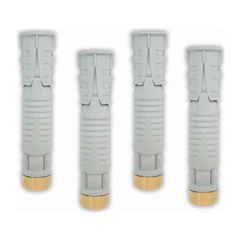 TASSELLO TASSELLI REGGIMENSOLA IN NYLON A DOPPIA ESPANSIONE 12x70 mm (4 pezzi)