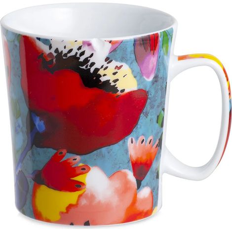 Egan Mug Seta turchese 430 ml porcellana
