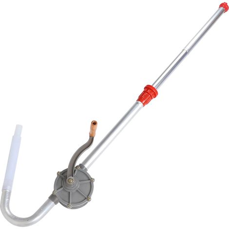 Pompe rotative manuelle en alliage d'aluminium 50 L/min avec filtre pour essence, kérosène (1/5)