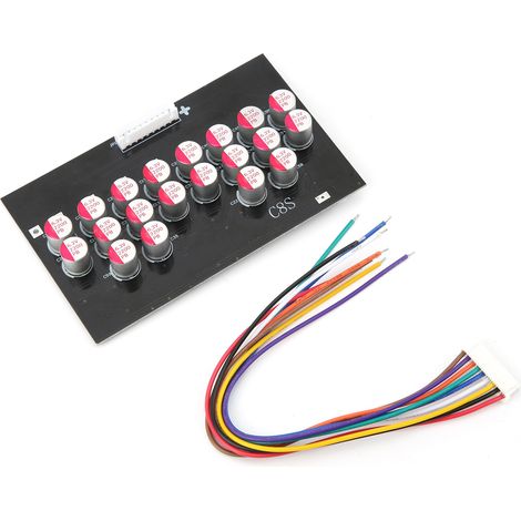 Aktiver Ausgleichs-Lithiumbatterieplatine Energieübertragungskondensator Präzisions-5mV-5A-Balancer GT-8 (1/5)