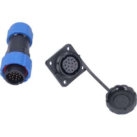 Connecteur étanche SP2014 pour soudage, prise aviation 250V 5A, connexion industrielle robuste. (1/5)