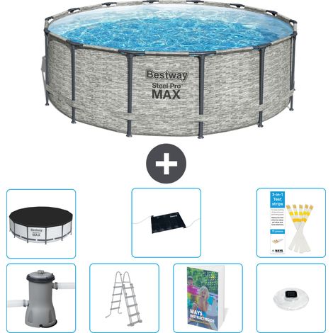 Bestway Steel Pro MAX Rund - 427x122 cm - 8-teilig  S598