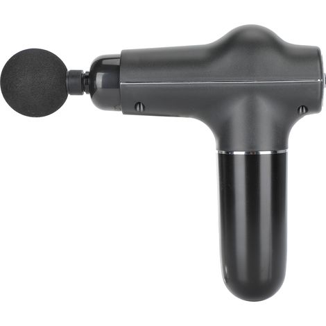 Tragbarer Muskelstimulator zur Körperentspannung, Massagegerät mit 3 Geschwindigkeitsstufen, schwarz-metallic UV-lackiert (1/5)