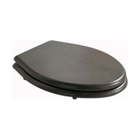 Copriwater Galassia Ethos originale in legno massello color noce