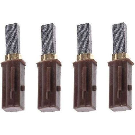 Kit d'accessoires pour aspirateur : 4 balais de charbon pour moteurs d'aspirateur, compatibles avec les modèles Ametek Lamb 2311480 et 333261. (1/5)