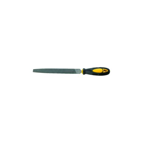 lime à métaux plate demi douce longueur 200 mm