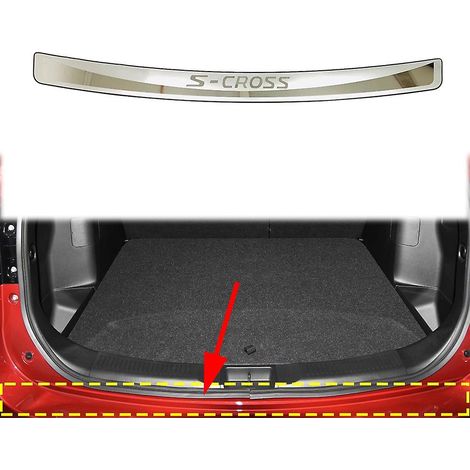 Protection de pare-chocs arrière pour Suzuki S-Cross 2022-2024, accessoires de voiture, bande de protection ( ) (1/5)
