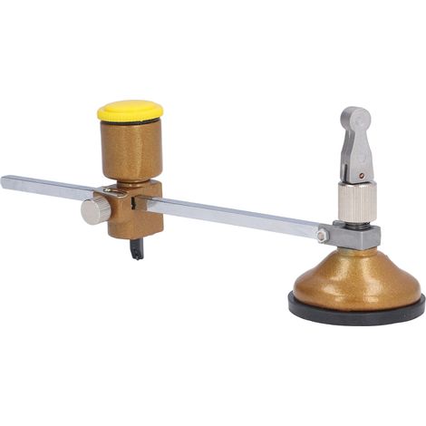 Coupe-verre circulaire réglable et précis avec ventouse pour céramique 400 mm (1/5)