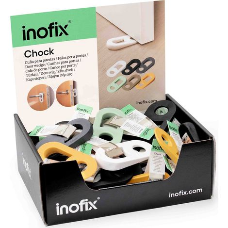 Cales-portes 6 Coloris (x42) Cales-portes 6 Coloris (x42) - Inofix