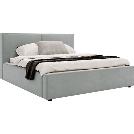 Lit TrendyNest Pelagia, Manila 14, Double, 140x200, Tissu, Disponible, 160x223x98cm (1/5)