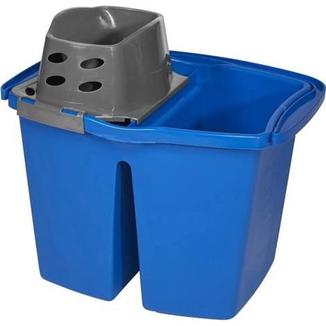 LAMATEX - Seau de lavage avec essoreur - Bleu