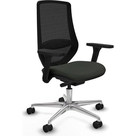 Piqueras y Crespo Mardos chaise bureau noir confortable (1/3)