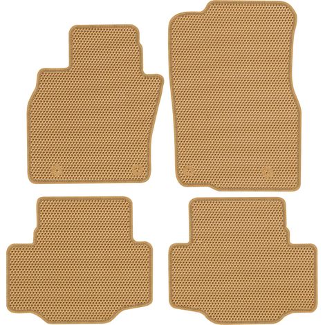 Mazda CX-80 SUV ab 2025 – Spezielle Fußmatten – EVA-Honigwabenbeige (1/5)