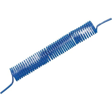 TUBO POLIURETANO 8x12 mm 7,5 metri COMPRESSORE ARIA COMPRESSA SPIRALE CODOLO (1/3)