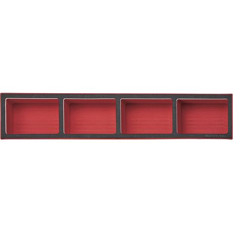 Tray Foamx4 tray vide avec 4 compartiments Teng Tools TEX02 (1/2)