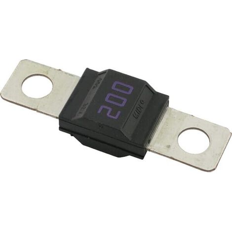 Fusibile strip 200A 32V lunghezza 41mm violetto confezione da 1 pezzi UNIVERSALE SI20180