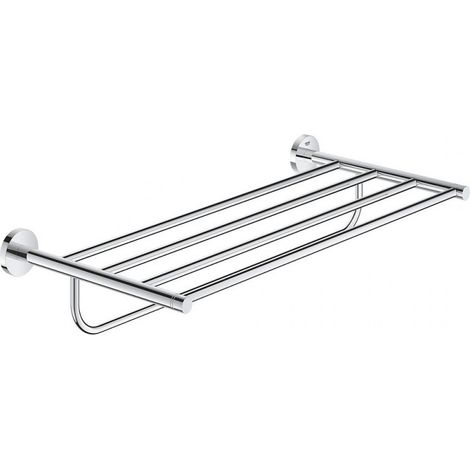 Grohe Essentials - Mensola porta asciugamani multipla, cromata 40800001 (1/3)