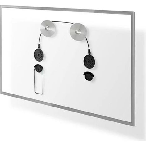 SOPORTE PARED DTI SOP-7000 FIJO VESA 50/75/100/200/400 32-65 MAX 50KG CABLE ACERO MINIMA DISTANCIA A LA PARED