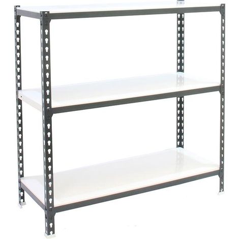 Simonrack SIMONCLICK 3/300 Regal anthrazit und weiß
