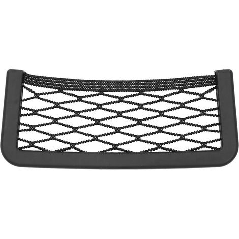 Organizer universale in rete per auto, ideale per cellulari, piccoli oggetti, gadget e accessori, dimensioni 7,5x3,1x0,4 pollici -Crezuo