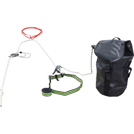 Kit Anticaduta con sistema di Evacuazione preintegrato - 50 m - FA2011350