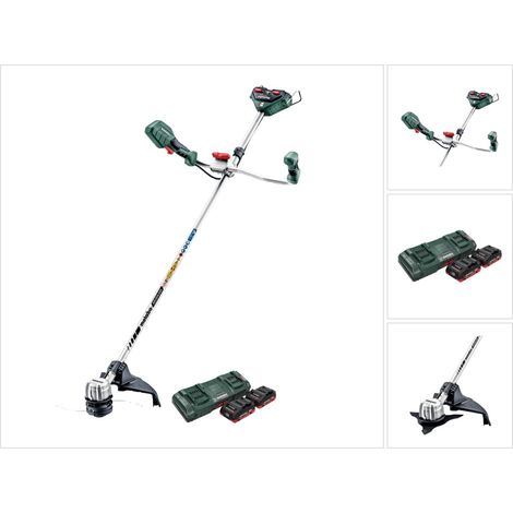 Metabo FSB 36-18 LTX BL 40 Decespugliatore a batteria 36 V ( 2x 18 V ) a due impugnature brushless + 2x batteria 4,0 Ah + doppio caricabatterie (1/5)