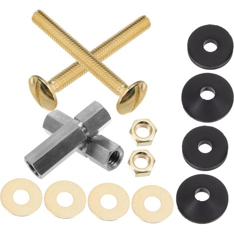 Kit de Boulons pour Réservoir Wc Fixation, Cuivre (1/5)