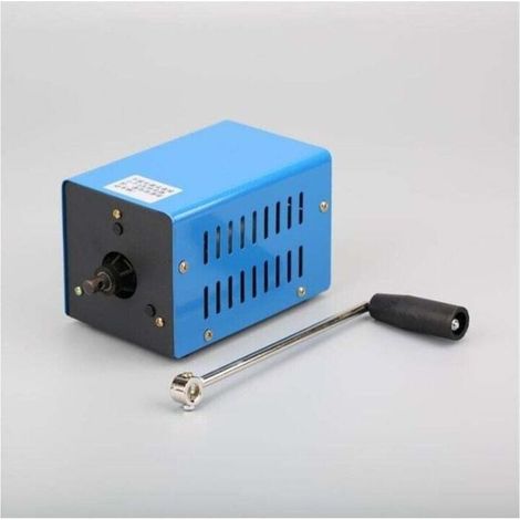 Générat à manivelle haute puissance, générat de charge USB de charge Dynamotor d'urgence pour le camping Activités de plein air,Manivelle portative (1/5)