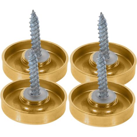 Lot de 20 cache-vis décoratifs pour miroirs, capuchons vis en (1/5)