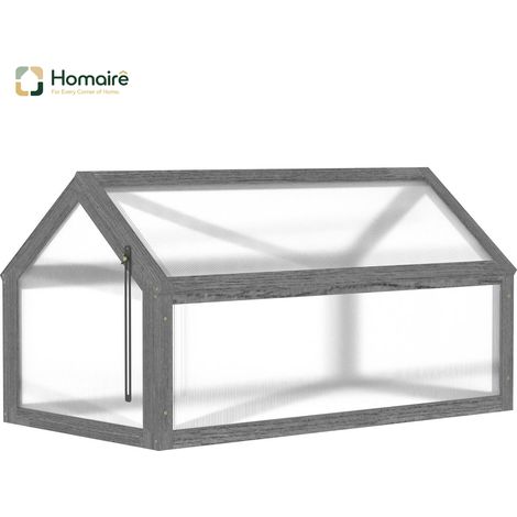 HOMAIRE Frühbeet aus Holz Mini Gewächshaus für Garten und Balkon (1/5)