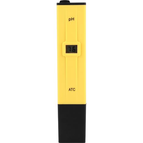 Tragbarer digitaler pH-Tester im Taschenformat, Wasserqualitätsprüfung für Schwimmbäder und Aquarien (1/5)