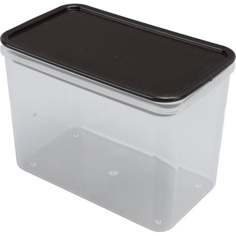 Bocal hermétique transparent 500ml pour café, riz, noix et céréales, conteneur de rangement alimentaire S. (1/5)