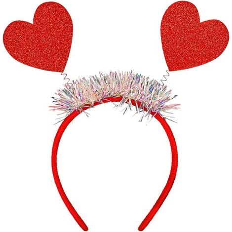 Fascia per capelli con cuori