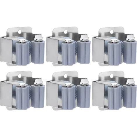 Étagère de rangement pour outils, murale, résistante à la rouille, GRIS-a, 6PCS (1/2)