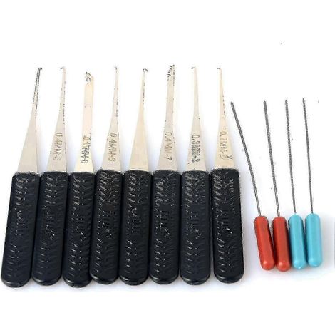 Extracteur de clés professionnel compatible avec les serrures - Kit de 12 pièces pour extraire les clés cassées (1/5)