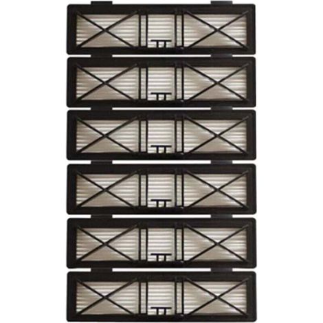 Lot de 6 filtres HEPA pour balayeuses Neato série D D75 80 85 (1/4)